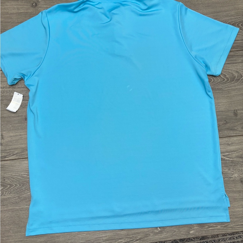 PGA Tour Men's Aqua Short Sleeve Tee